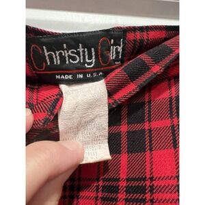 Vintage Christy Girl Plaid Pants Sz 10